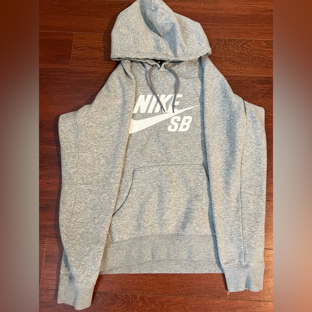Grey Nike SB Hoodie